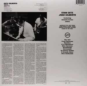 Stan Getz / João Gilberto Featuring Antonio Carlos Jobim – Getz / Gilberto LP