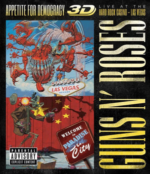 Guns N' Roses – Appetite For Democracy 3D  Bluray