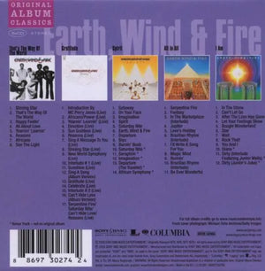 Earth, Wind & Fire Original Album Classics 5xCD