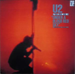 U2 ‎– Live "Under A Blood Red Sky" LP