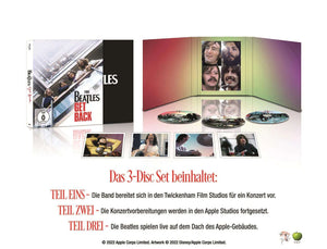 The Beatles - Get Back  (Collectors set) 3xBluray